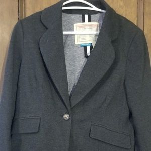 NWT Grey Anthropolgie blazer